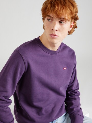 LEVI'S ® - Regular Fit Sweatshirt 'The Original HM Crew' em roxo