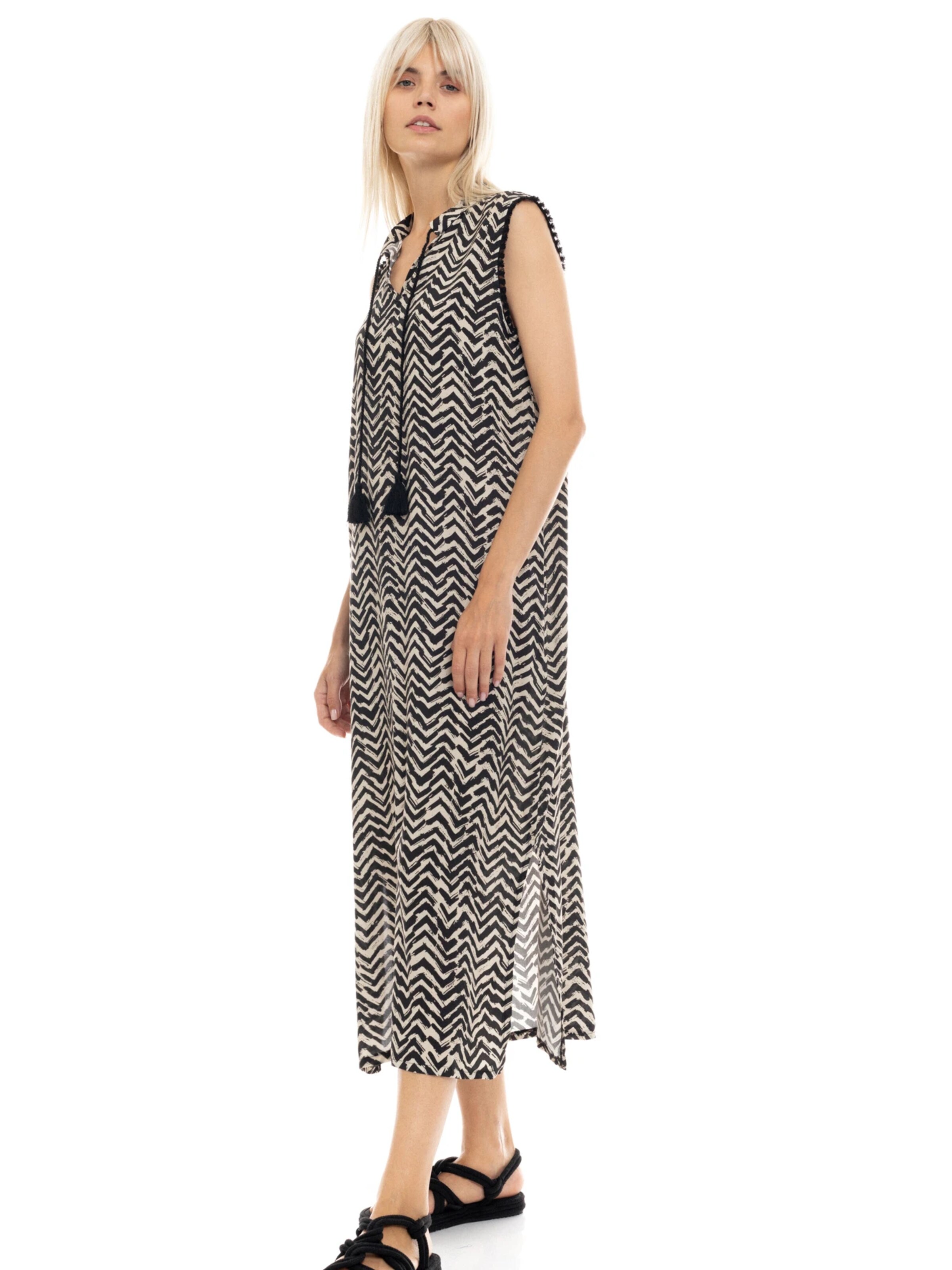 Abito estivo 'BEACHWEAR LONG HAVANA' di Pink Label in nero
