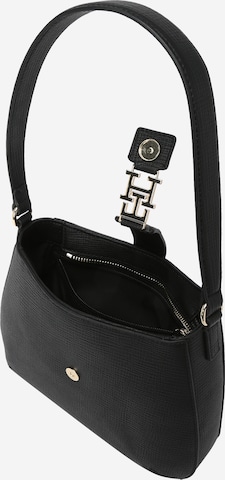 TOMMY HILFIGER Schultertasche in Schwarz