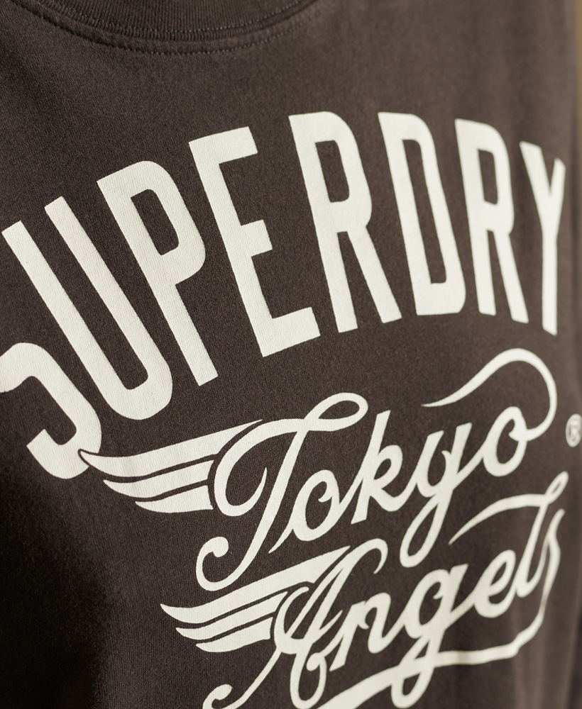 Superdry Shirt in Schwarz 