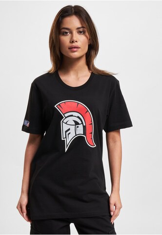 European League of Football Shirt 'Cologne Centurions' in Schwarz: Vorderseite