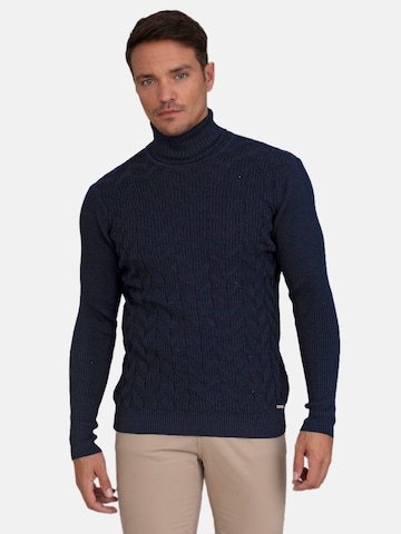 Pull-over 'Truff' Sir Raymond Tailor en bleu : devant