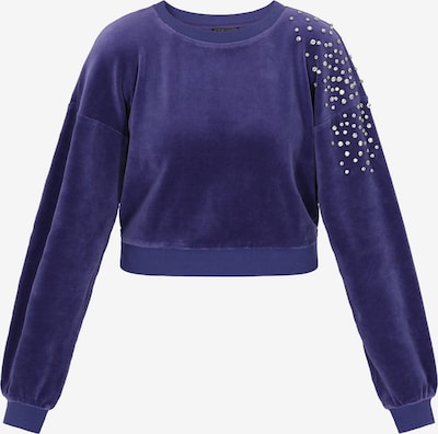 Megztinis be užsegimo iš faina, spalva – tamsiai mėlyna, Prekių apžvalga