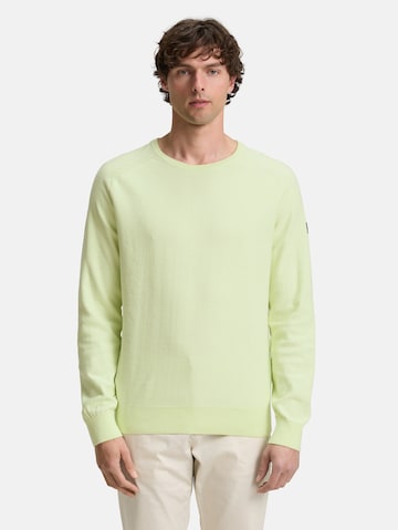 Pull-over TOM TAILOR en vert : devant