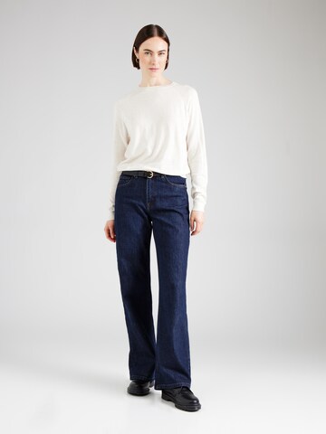 Pull-over QS en blanc