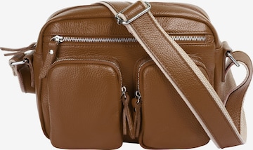 Sac à bandoulière Samantha Look en marron : devant