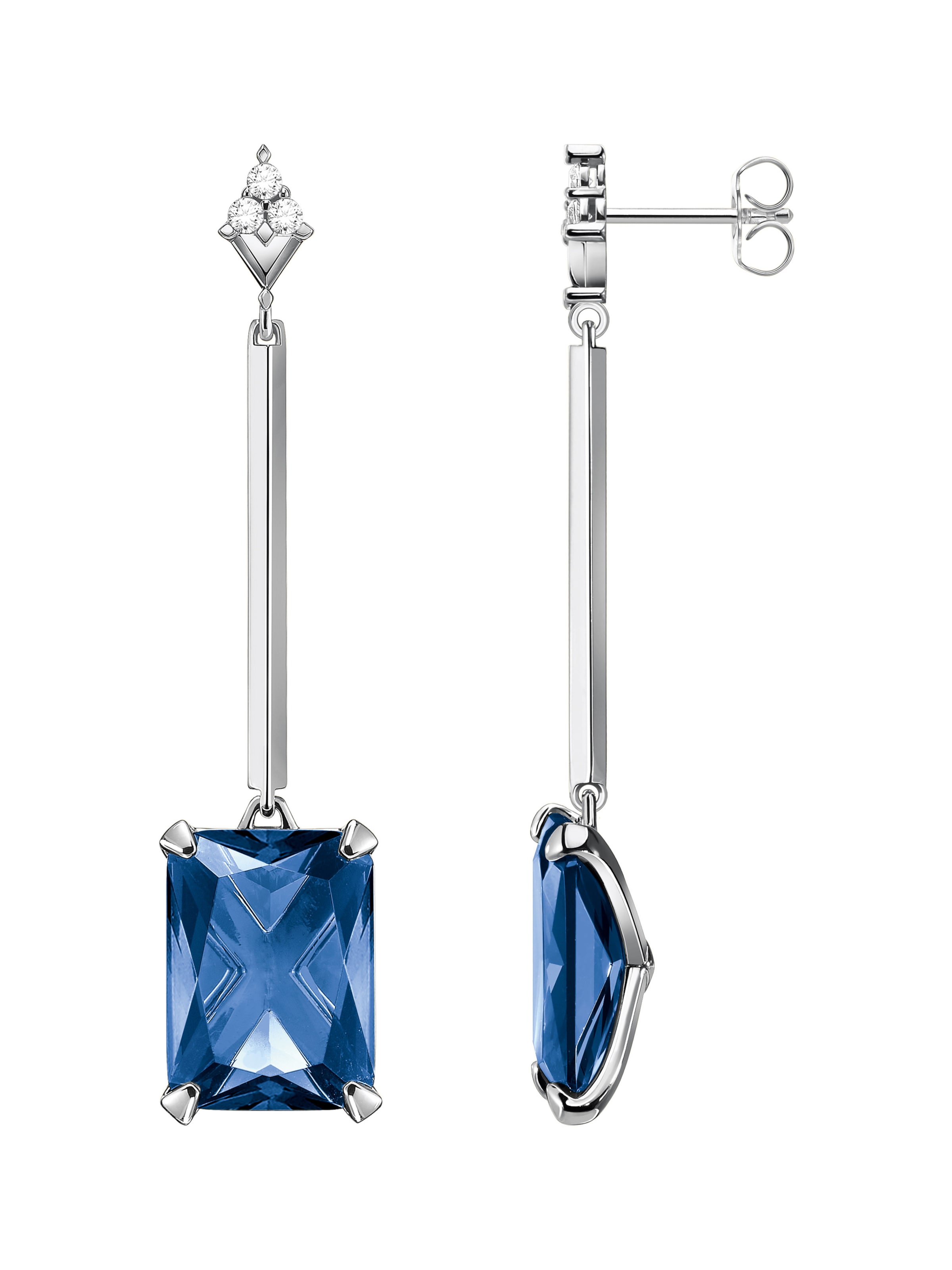 Thomas Sabo Oorbellen in Zilver: voorkant