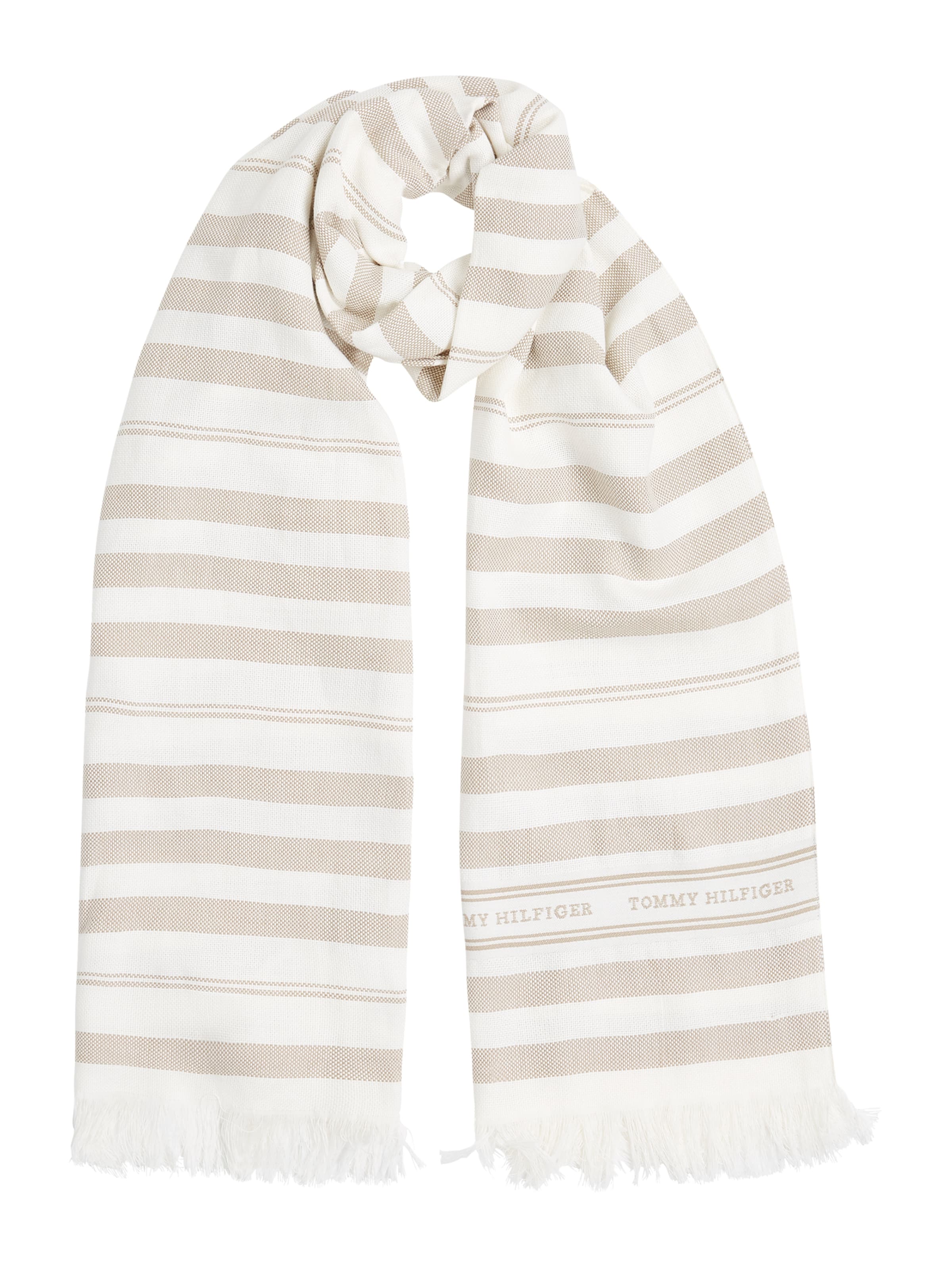 TOMMY HILFIGER Doek in Beige: voorkant