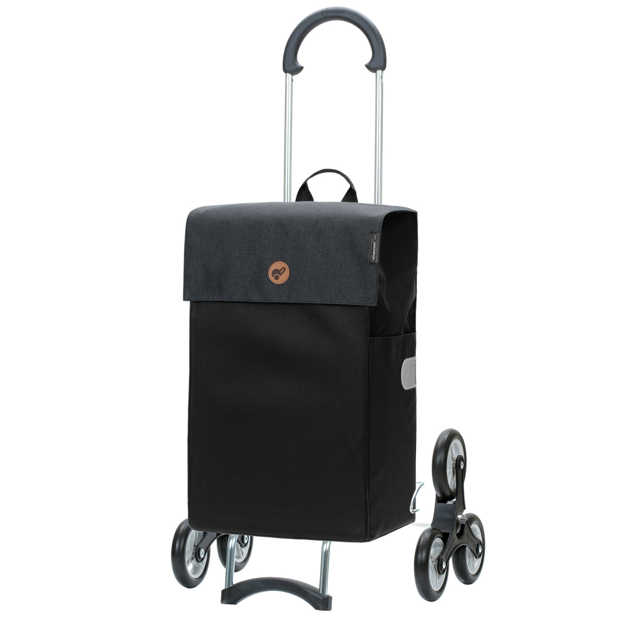Andersen Shopper Cart 'Hera' in Grey: front