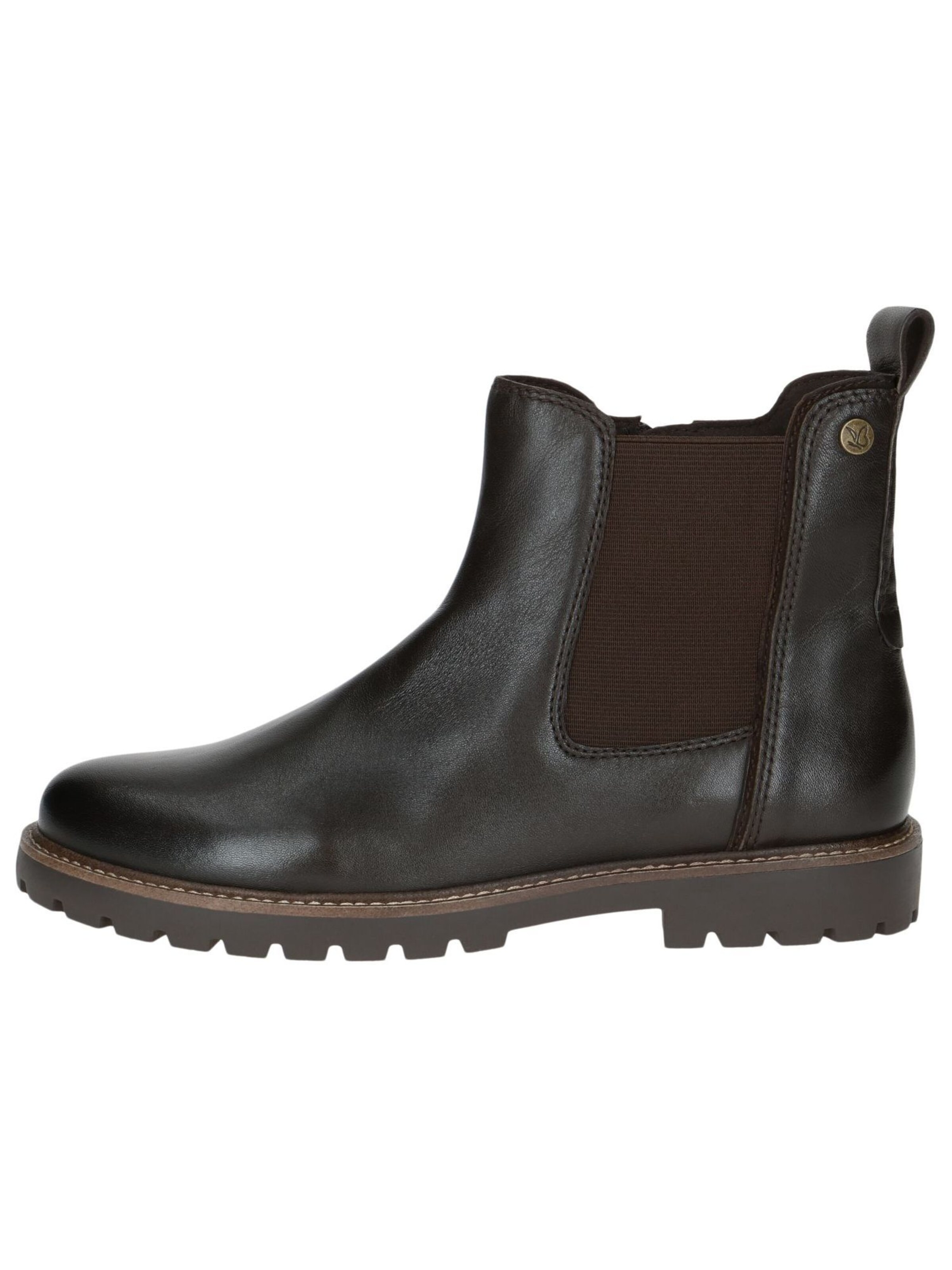CAPRICE Chelsea Boots in Brown