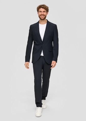 Coupe regular Veste de costume s.Oliver BLACK LABEL en bleu