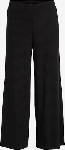 Vila Petite Wide leg Pants 'RIBBI' in Black: front