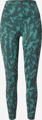 NIKE Skinny Sports trousers 'ONE' in Green: front