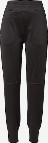 GUESS Slimfit Broek 'KARIN' in Zwart: voorkant