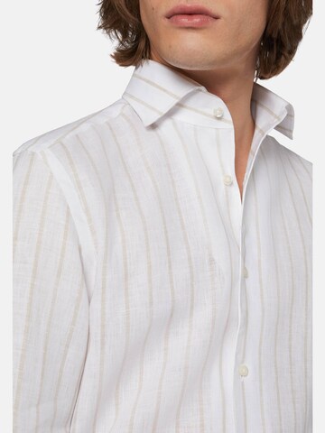 Boggi Milano Regular fit Button Up Shirt in White