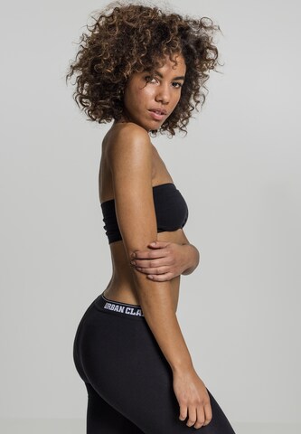 Urban Classics Bandeau Top – černá