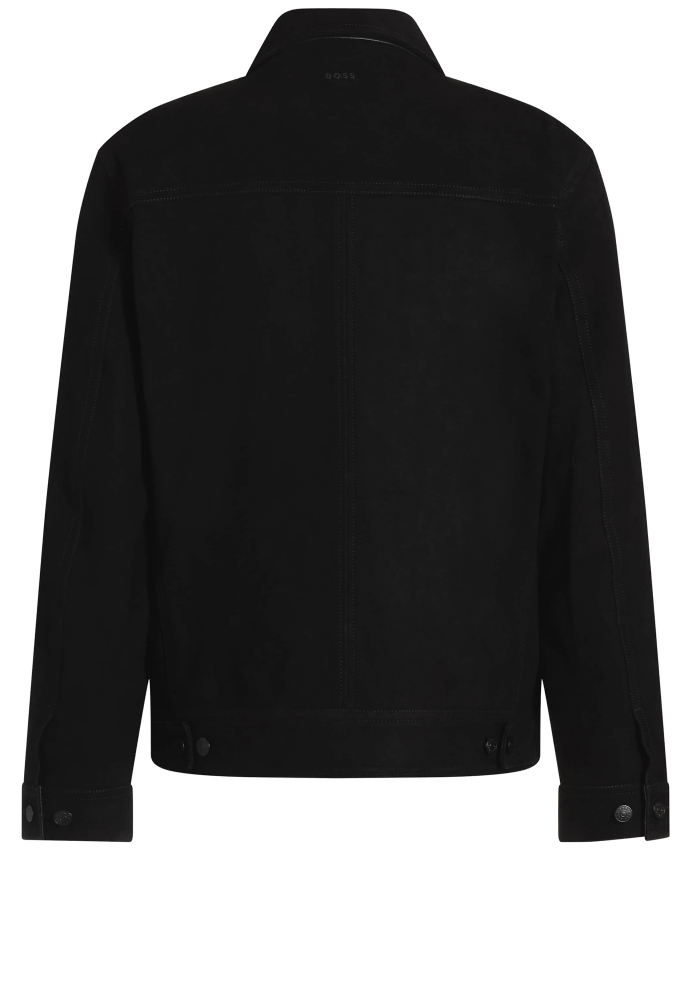 BOSS Between-Season Jacket 'Johot' in Black