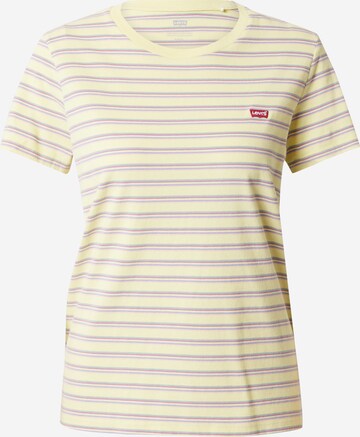 T-shirt LEVI'S ® en jaune : devant