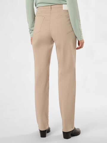 BRAX Regular Trousers 'Carola' in Beige