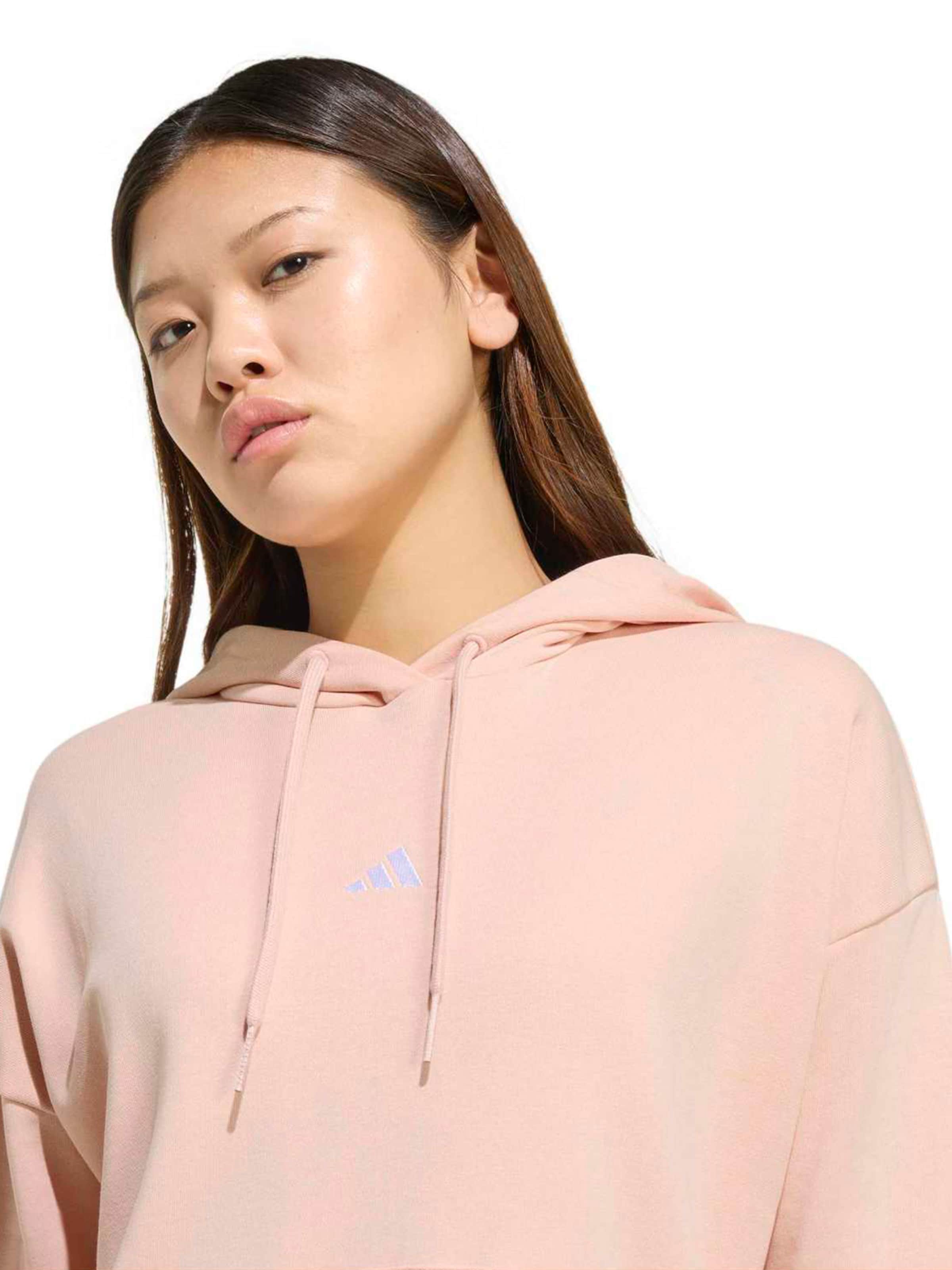 rožinė ADIDAS SPORTSWEAR Sportinio tipo megztinis