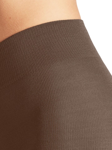FALKE Slim fit Leggings 'Softmerino' in Brown