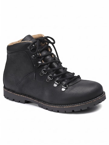 BIRKENSTOCK Snørestøvler 'Jackson' i sort: forside