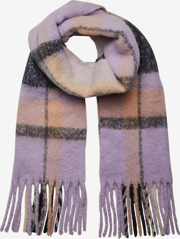 PIECES Scarf 'BEA' in Purple: front