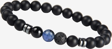 GOOD.designs Perlenarmband in Blau: Vorderseite