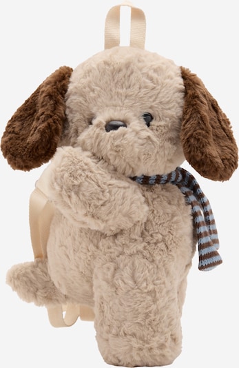 MANGO KIDS Reppu 'DOG' koossa One Size värissä beige / ruskea, Tuotenäkymä