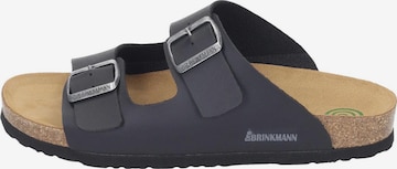 DR. BRINKMANN Pantolette 'Bonillo' in Schwarz: Vorderseite