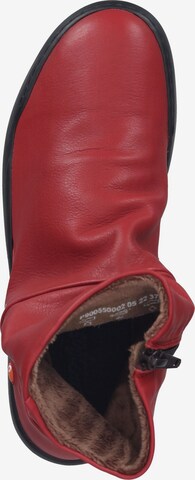 Softinos Ankle Boots in Red