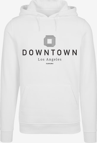 F4NT4STIC Sweatshirt 'Downtown LA ' in Weiß: predná strana