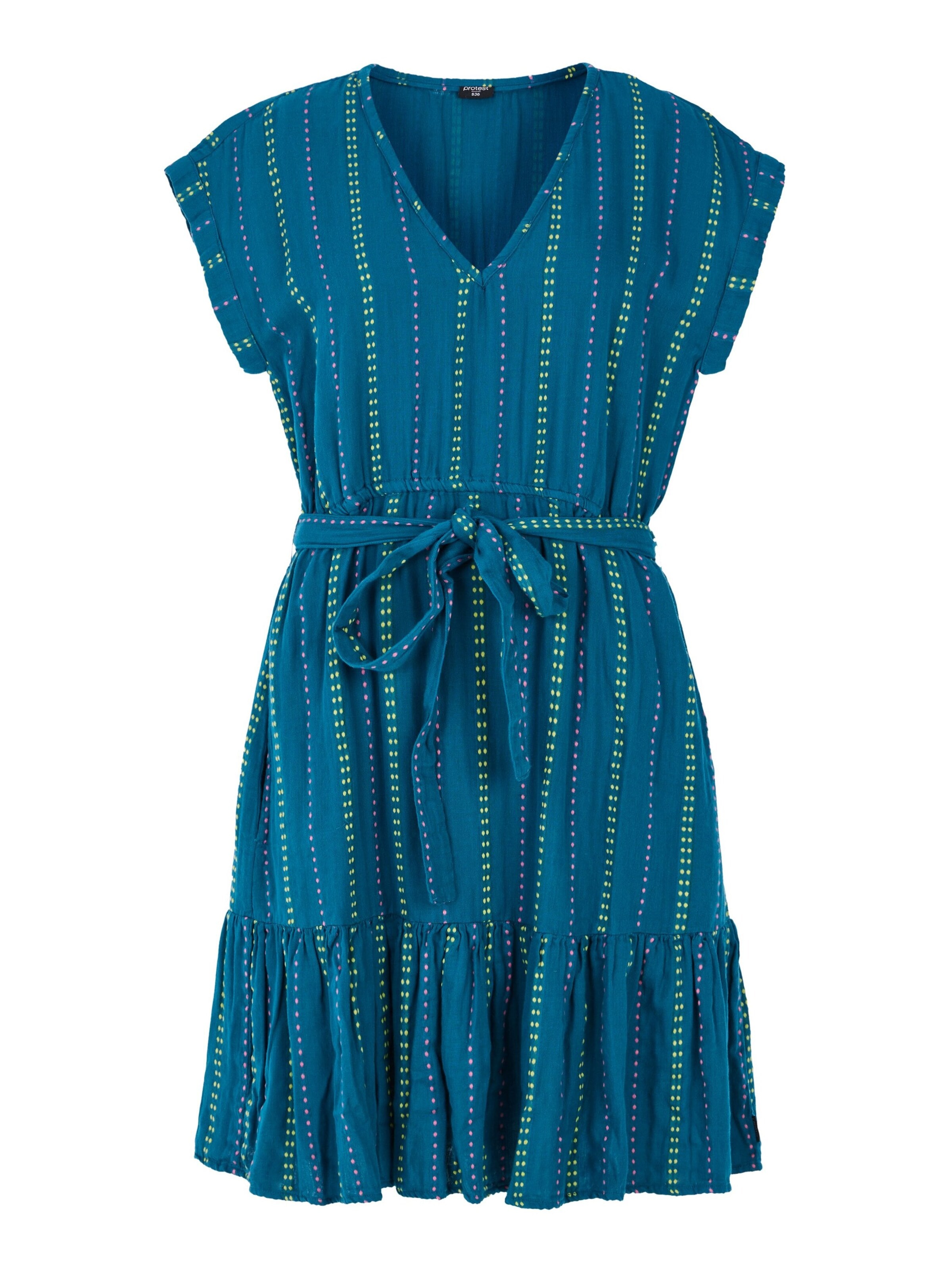 PROTEST Dress 'PRTWaiki' in Blue: front