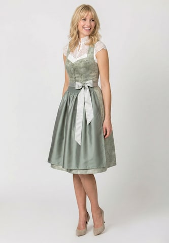 STOCKERPOINT Dirndl 'Sandrine' in Grün: Vorderseite