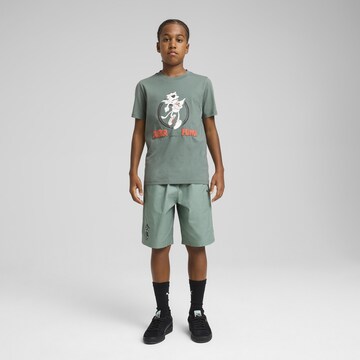 PUMA T-Shirt 'Super Puma' in Grün
