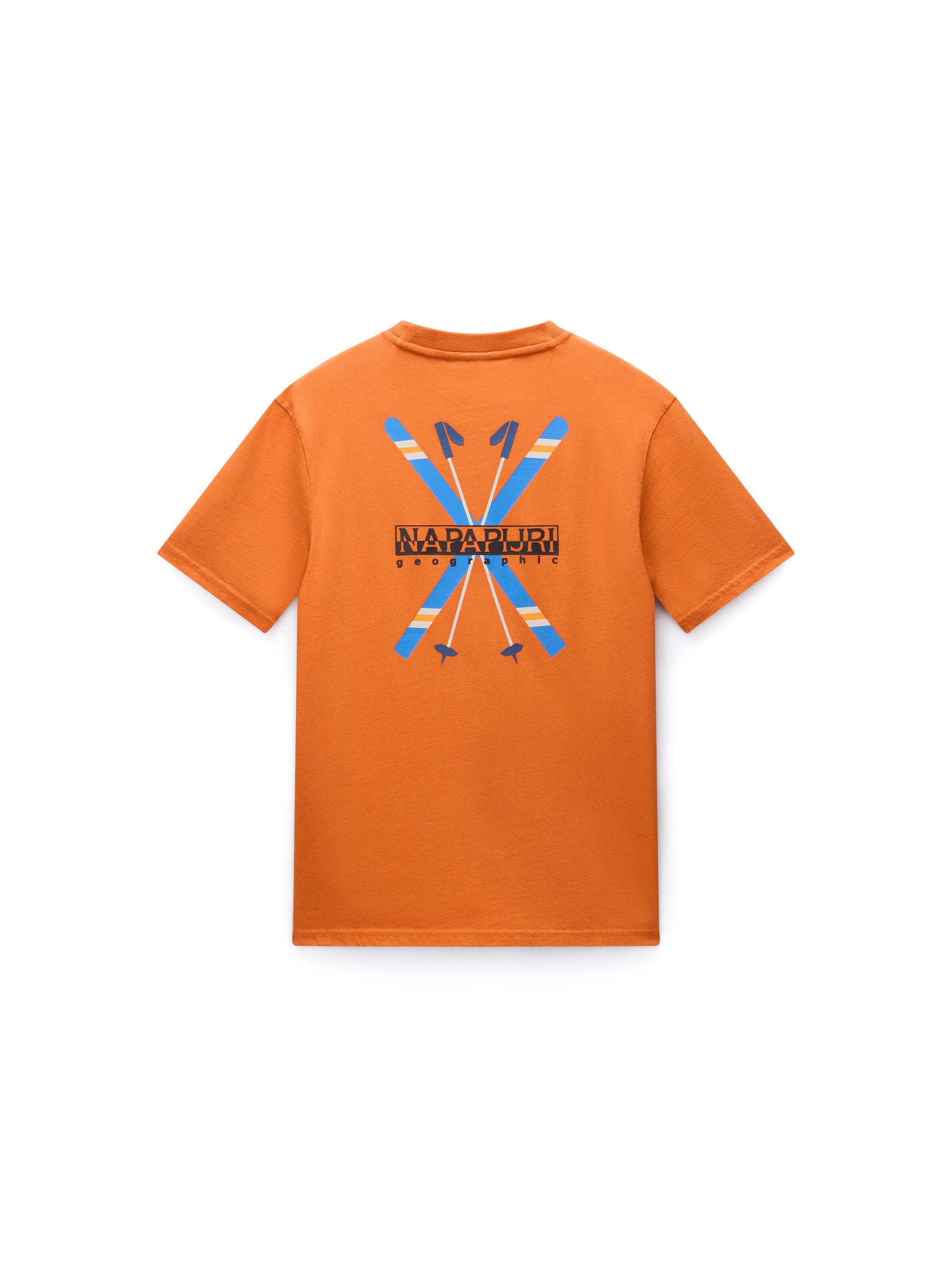 NAPAPIJRI Shirt 'S-Fiemme' in Orange