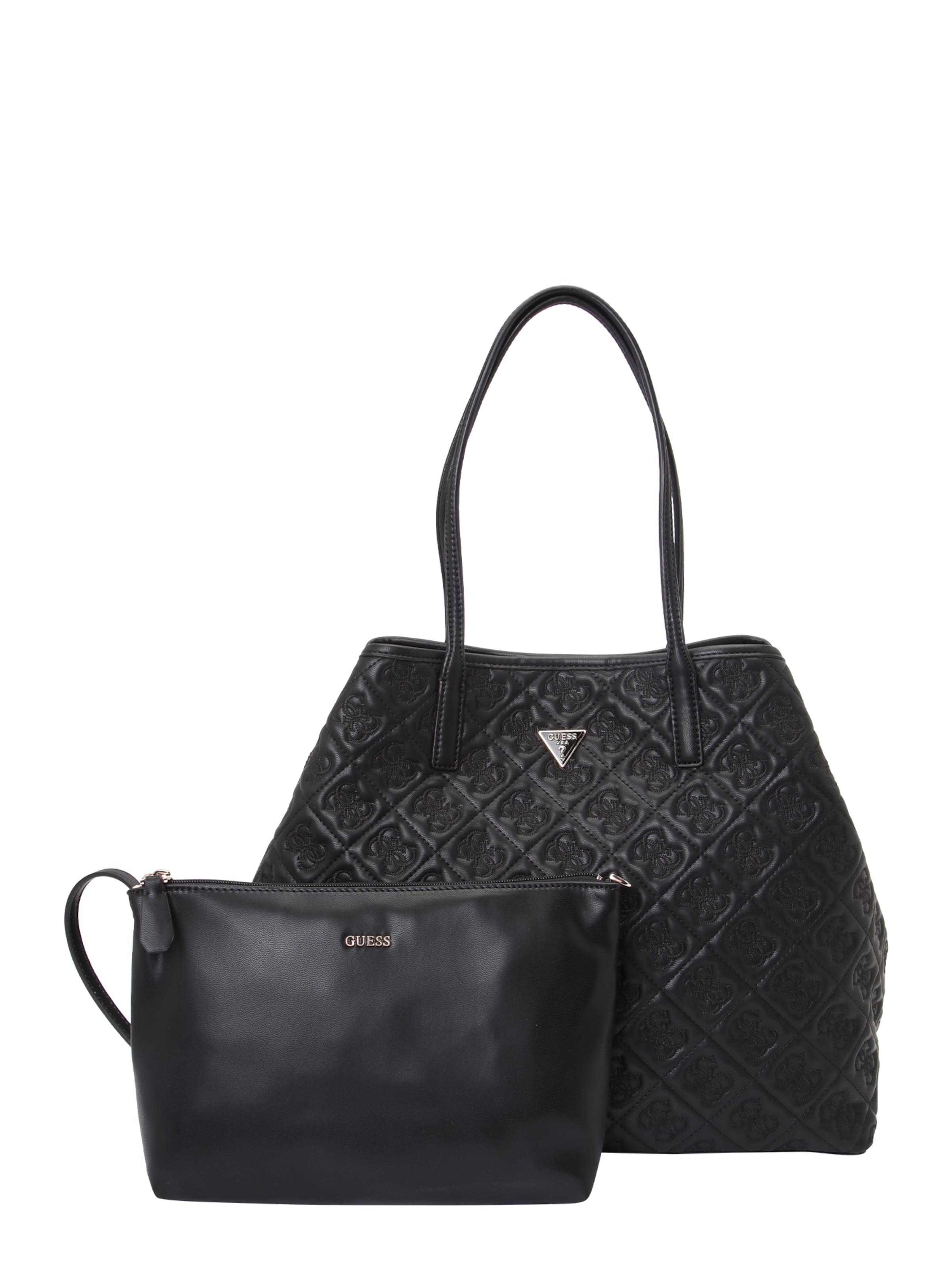 Cabas 'ADELASIA LARGE 2 IN 1 TOTE' GUESS en noir