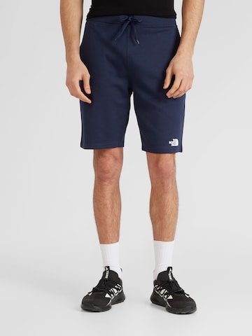 THE NORTH FACE Regular Broek in Blauw: voorkant