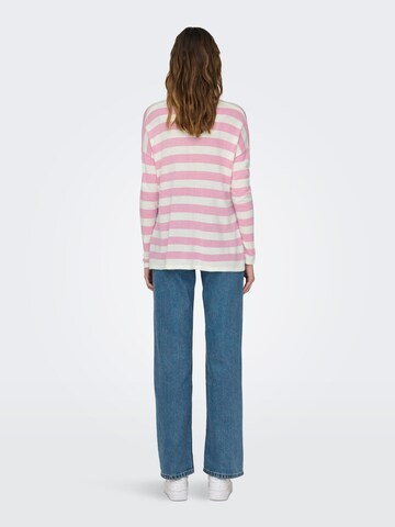ONLY Pullover 'AMALIA' i hvid