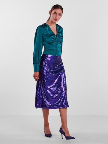 Y.A.S Skirt 'Spin' in Purple