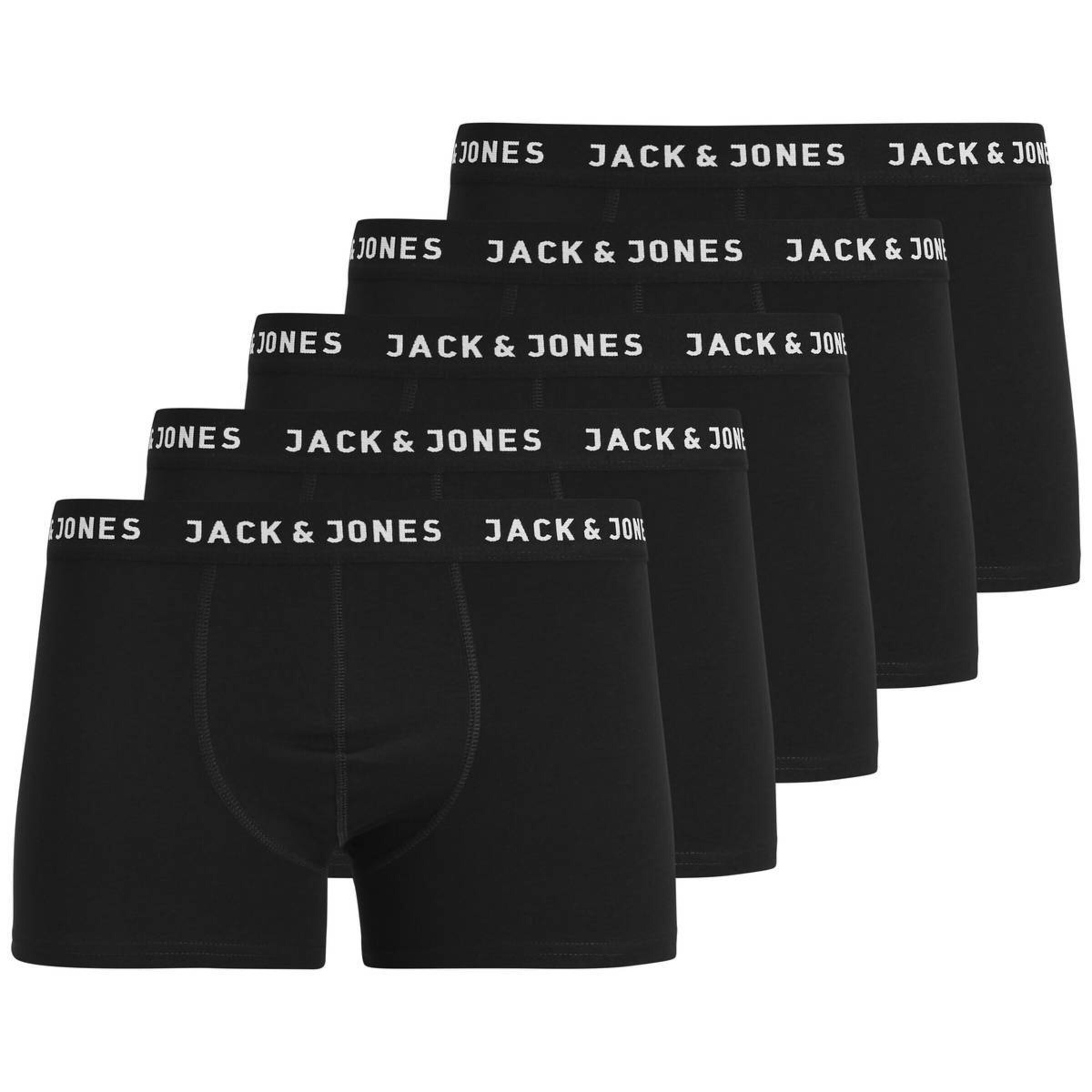 JACK & JONES Boxerky – černá