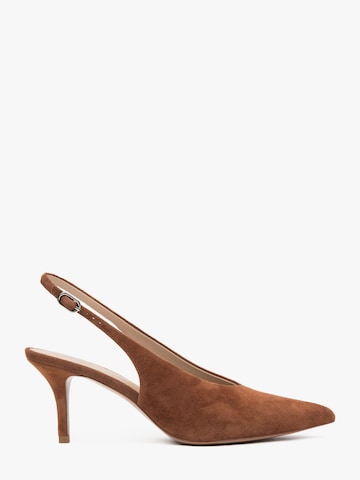 Estro Pumps '25151-2' i brun