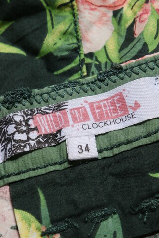 CLOCKHOUSE Shorts in XS in Green