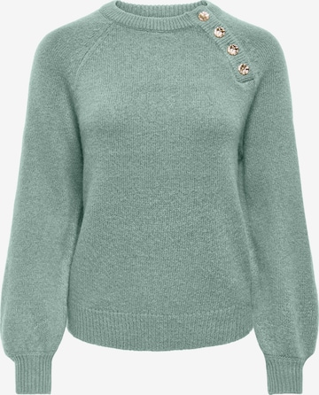 ONLY Sweter 'ONLEMMA' w kolorze zielony: przód