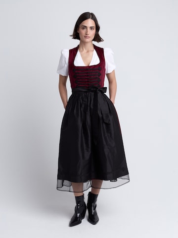Rißberg Dirndl in Red: front