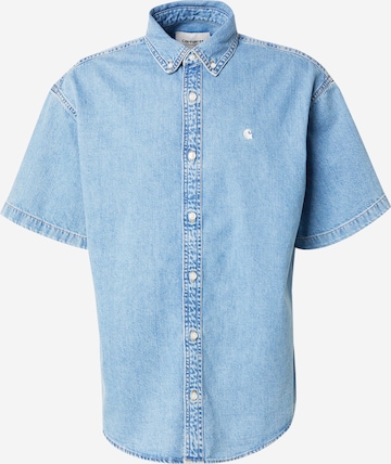 Carhartt WIPComfort Fit Košulja 'Lucas' - plava boja: prednji dio