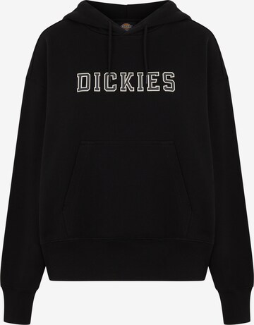 DICKIES Sweatshirt 'MELVERN' i svart: framsida