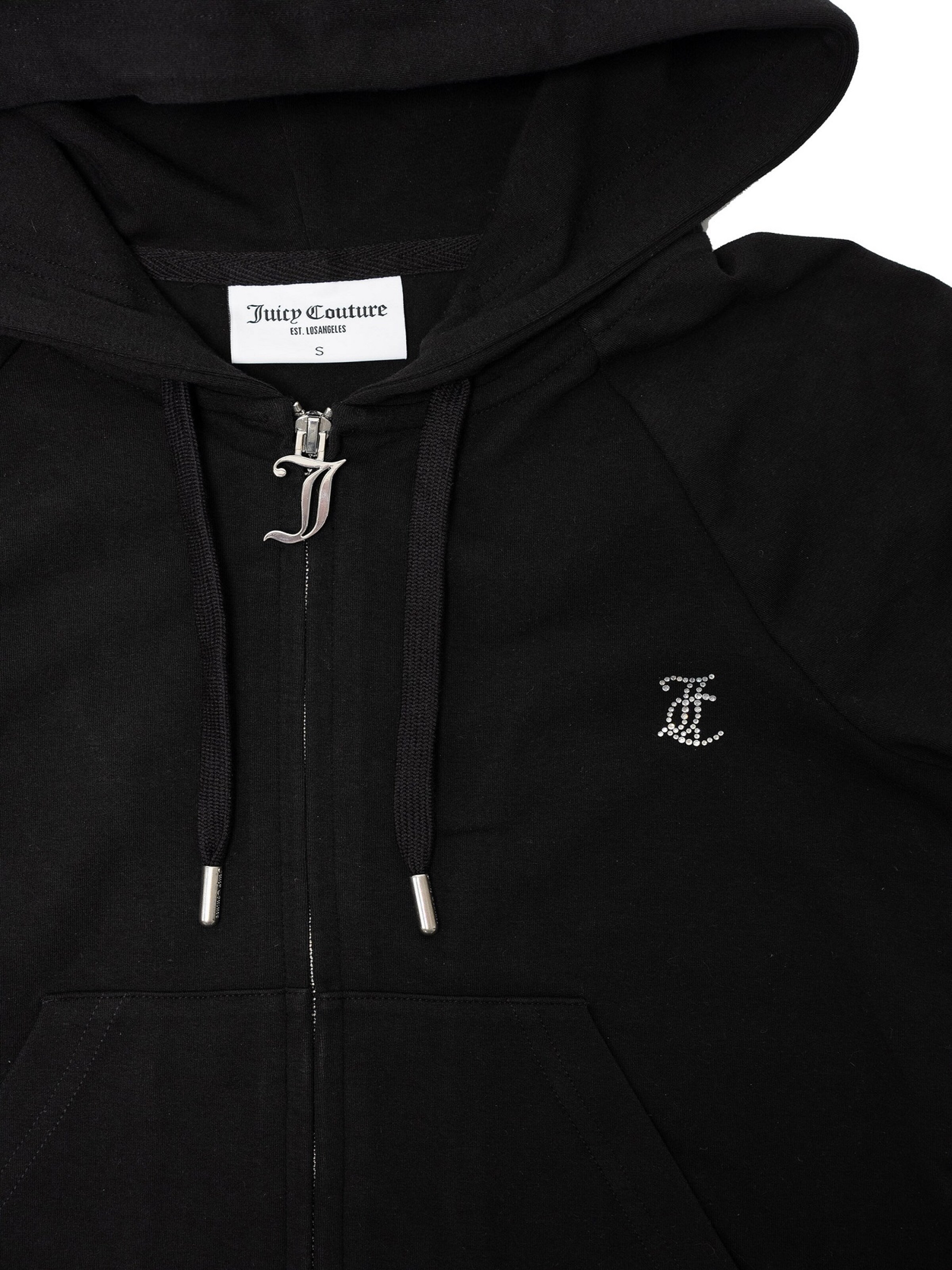 Pullover extra large di Juicy Couture in nero