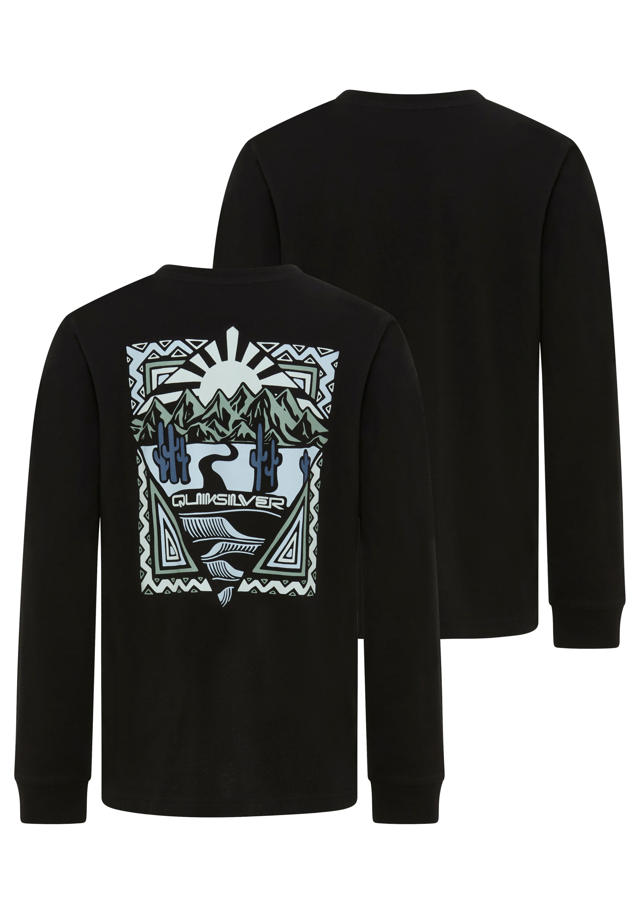 QUIKSILVER Shirt in Schwarz