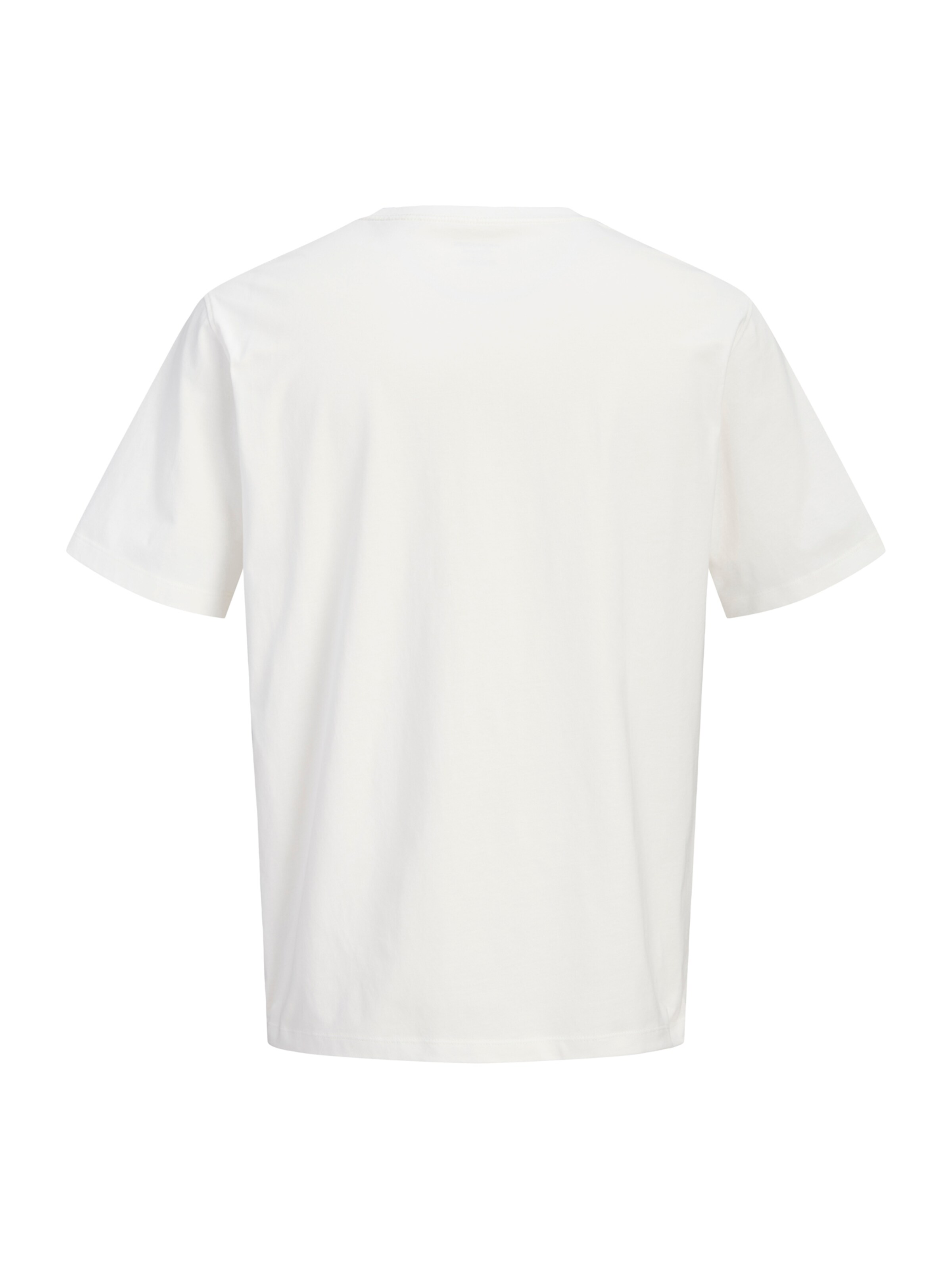 JACK & JONES T-shirt 'JORFREDERIKSBERG' i vit